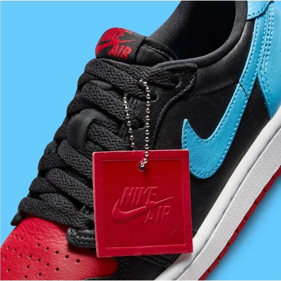 Nike Air Jordan 1 Retro Low OG UNC/Chicago NIB Woman's Size 8 / 6.5 Youth - Picture 7 of 11